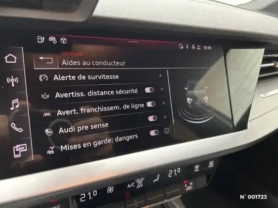 AUDI A3 SPORTBACK IV - voiture d'occasion - Photo 27