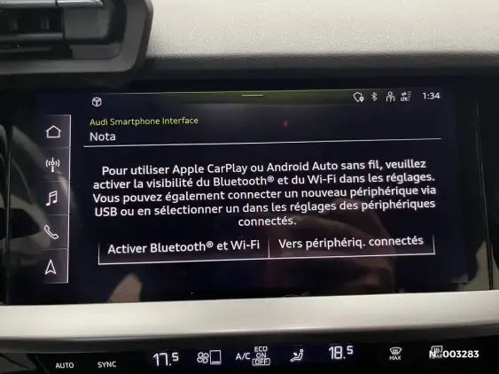 AUDI A3 SPORTBACK IV - voiture d'occasion - Photo 17