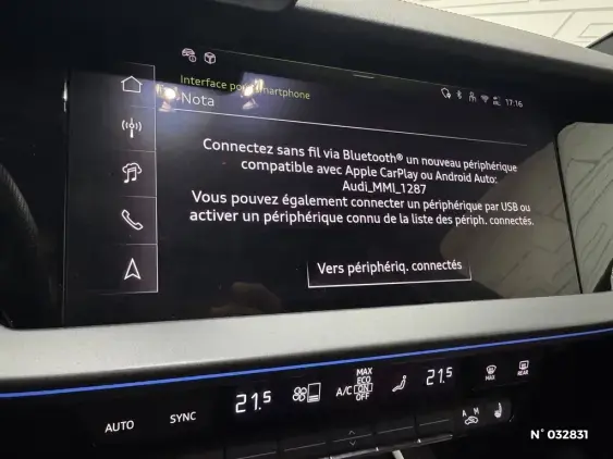 AUDI A3 SPORTBACK IV - voiture d'occasion - Photo 16