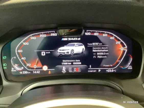 BMW SERIE 3 TOURING VII - voiture d'occasion - Photo 12