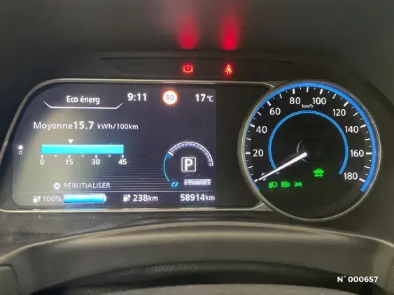 NISSAN LEAF II - voiture d'occasion - Photo 12