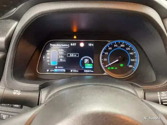 NISSAN LEAF II - voiture d'occasion - Photo 12