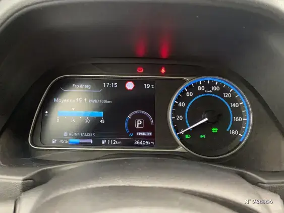 NISSAN LEAF II - voiture d'occasion - Photo 12