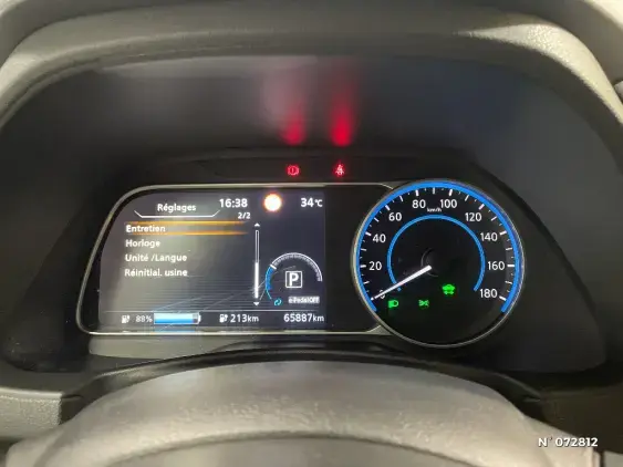 NISSAN LEAF II - voiture d'occasion - Photo 12