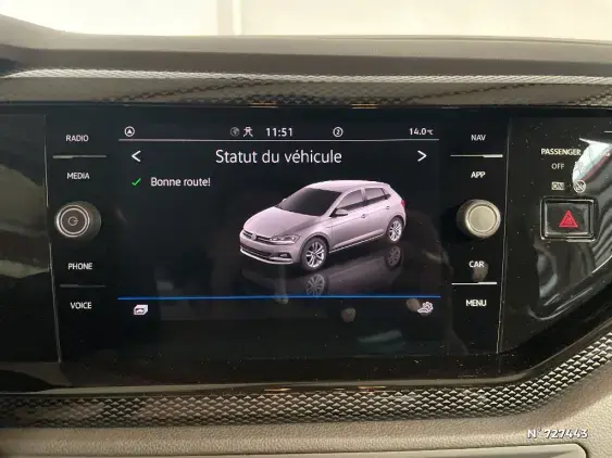 VOLKSWAGEN POLO VI - voiture d'occasion - Photo 13