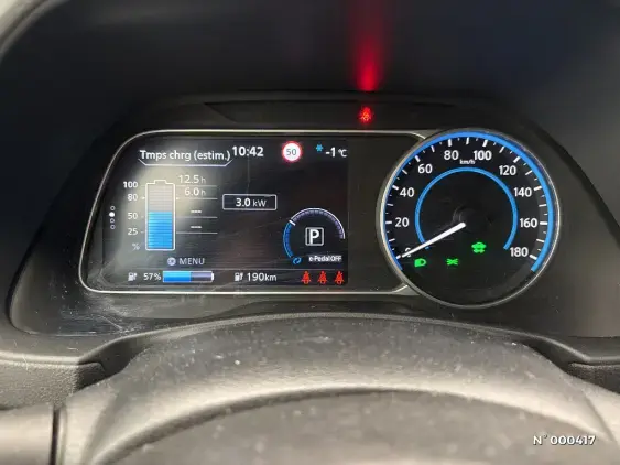 NISSAN LEAF II - voiture d'occasion - Photo 12