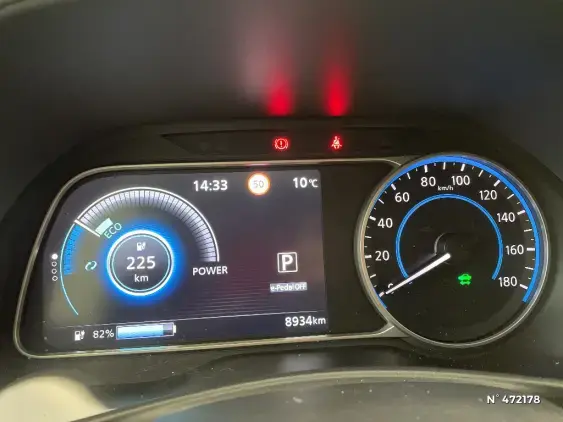 NISSAN LEAF II - voiture d'occasion - Photo 12