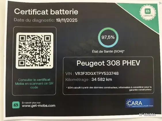 PEUGEOT 308 III - voiture d'occasion - Photo 26