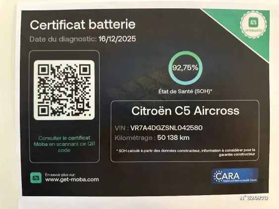 CITROEN C5 AIRCROSS - voiture d'occasion - Photo 26