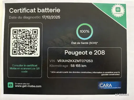 PEUGEOT 208 ELECTRIQUE II - voiture d'occasion - Photo 26