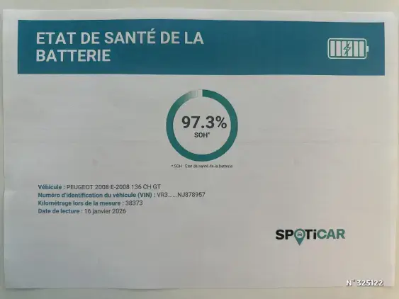 PEUGEOT 2008 ELECTRIQUE II - voiture d'occasion - Photo 26