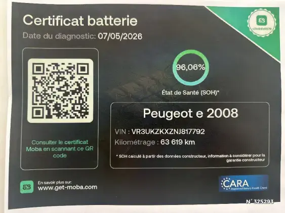 PEUGEOT 2008 ELECTRIQUE II - voiture d'occasion - Photo 27