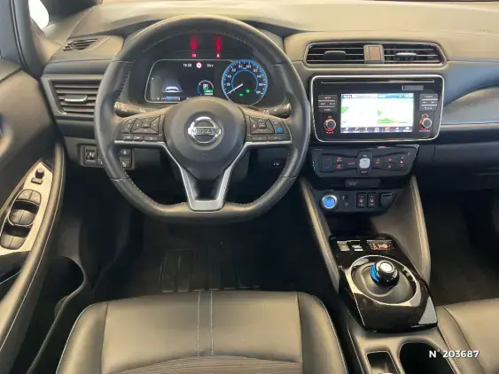 NISSAN LEAF II - voiture d'occasion - Photo 9