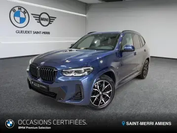 Acheter BMW X3 X3 sDrive18d 150ch BVA8 M Sport occasion en vente à BMW SAINT-MERRI AMIENS GUEUDET 1880