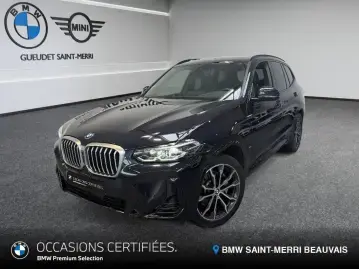 Acheter BMW X3 X3 xDrive 30e 292ch BVA8 M Sport occasion en vente à BMW SAINT-MERRI BEAUVAIS GUEUDET 1880