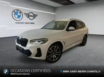 Acheter BMW X3 (G01) X3 XDRIVE30E 292 M SPORT BVA8 occasion en vente à BMW SAINT-MERRI CHANTILLY GUEUDET 1880
