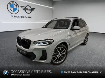 Acheter BMW X3 (G01) X3 XDRIVE30E 292 M SPORT BVA8 occasion en vente à BMW SAINT-MERRI CHANTILLY GUEUDET 1880