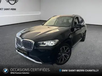 Acheter BMW X3 (G01) X3 XDRIVE 30E 292 XLINE BVA8 occasion en vente à BMW SAINT-MERRI CHANTILLY GUEUDET 1880