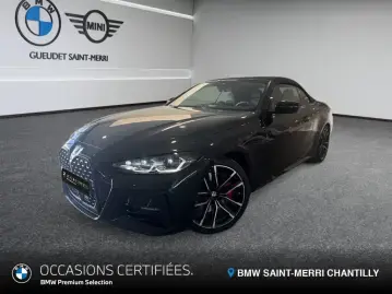 Acheter BMW SERIE 4 CABRIOLET BMW  (G23) 420I CABRIOLET184 M SPORT BVA8 occasion en vente à BMW SAINT-MERRI CHANTILLY GUEUDET 1880
