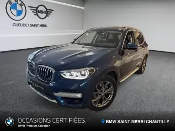 Acheter BMW X3 (G01)) X3 SDRIVE 20D 190 XLINE BVA8 occasion en vente à BMW SAINT-MERRI CHANTILLY GUEUDET 1880