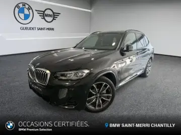 Acheter BMW X3 (G01) X3 XDRIVE 30E 292 M SPORT BVA8 occasion en vente à BMW SAINT-MERRI CHANTILLY GUEUDET 1880