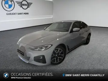 Acheter BMW SERIE 4 COUPE (G26) 420D GRAN COUPE XDRIVE 190 M SPORT BVA8 occasion en vente à BMW SAINT-MERRI CHANTILLY GUEUDET 1880
