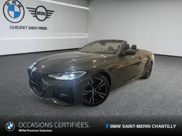 Acheter BMW SERIE 4 CABRIOLET BMW  (G23) CABRIOLET 420I 184 M SPORT BVA8 occasion en vente à BMW SAINT-MERRI CHANTILLY GUEUDET 1880
