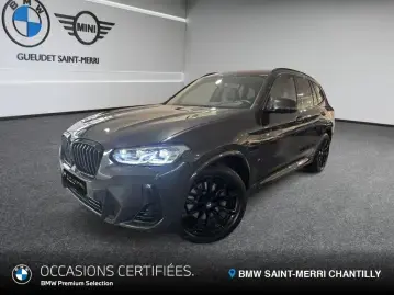 Acheter BMW X3 BMW  (G01) X3 XDRIVE30E 292 M SPORT BVA8 occasion en vente à BMW SAINT-MERRI CHANTILLY GUEUDET 1880