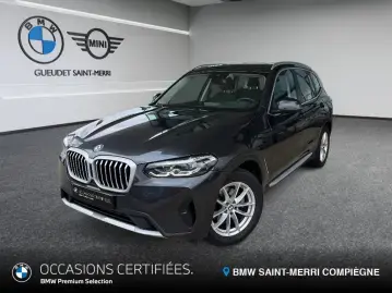 Acheter BMW X3 (G01) X3 SDRIVE 18D 150CH XLINE BVA8 occasion en vente à BMW SAINT-MERRI COMPIEGNE GUEUDET 1880