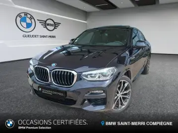Acheter BMW X4 (G02) X4 XDRIVE 20D 190CH M SPORT BVA8 occasion en vente à BMW SAINT-MERRI COMPIEGNE GUEUDET 1880