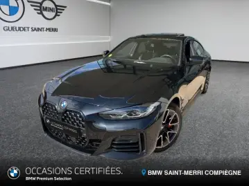 Acheter BMW SERIE 4 COUPE (G26) GRAN COUPE 420D XDRIVE 190CH M SPORT BVA8 occasion en vente à BMW SAINT-MERRI COMPIEGNE GUEUDET 1880