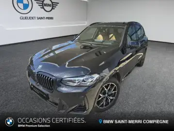 Acheter BMW X3 (G01) X3 XDRIVE 30E 292CH M SPORT BVA8 occasion en vente à BMW SAINT-MERRI COMPIEGNE GUEUDET 1880