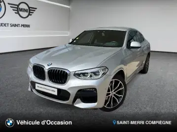 Acheter BMW X4 (G02) X4 XDRIVE 20D 190CH M SPORT BVA8 occasion en vente à BMW SAINT-MERRI COMPIEGNE GUEUDET 1880