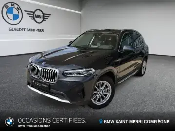 Acheter BMW X3 (G01) X3 XDRIVE 30E 292CH BUSINESS DESIGN BVA8 occasion en vente à BMW SAINT-MERRI COMPIEGNE GUEUDET 1880
