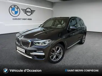 Acheter BMW X3 (G01) X3 XDRIVE 20D 190CH XLINE BVA8 occasion en vente à BMW SAINT-MERRI COMPIEGNE GUEUDET 1880