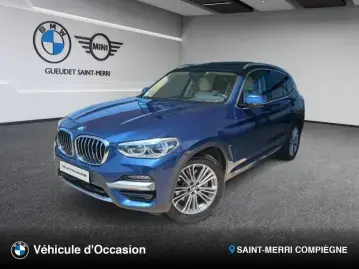 Acheter BMW X3 (G01) X3 XDRIVE 30D 286CH LUXURY BVA8 occasion en vente à BMW SAINT-MERRI COMPIEGNE GUEUDET 1880