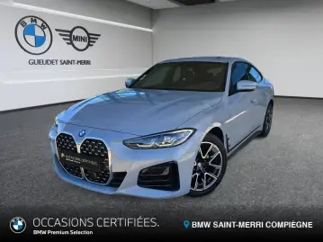 Acheter BMW SERIE 4 COUPE (G26) GRAN COUPE 190CH M SPORT BVA8 occasion en vente à BMW SAINT-MERRI COMPIEGNE GUEUDET 1880