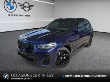 Acheter BMW X3 (G01) X3 XDRIVE 30E 292CH M SPORT BVA8 occasion en vente à BMW SAINT-MERRI COMPIEGNE GUEUDET 1880