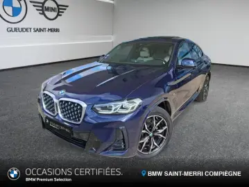 Acheter BMW X4 (G02) X4 XDRIVE 30I 245CH M SPORT BVA8 occasion en vente à BMW SAINT-MERRI COMPIEGNE GUEUDET 1880
