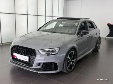 Acheter AUDI RS3 SPORTBACK RS3 Sportback 2.5 TFSI 400 S tronic 7 Quattro occasion en vente à AUDI MAREUIL-LES-MEAUX GUEUDET 1880