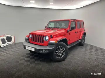 Acheter JEEP WRANGLER Wrangler Unlimited 4xe 2.0 l T 380 ch PHEV 4x4 BVA8 80th Anniversary occasion en vente à NISSAN DREUX GUEUDET 1880