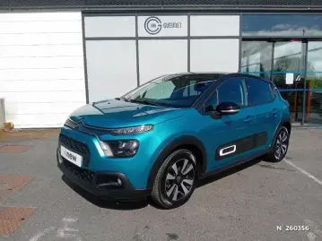 Acheter CITROEN C3 C3 PureTech 110 S&S EAT6 Shine occasion en vente à RENAULT PONT-AUDEMER GUEUDET 1880