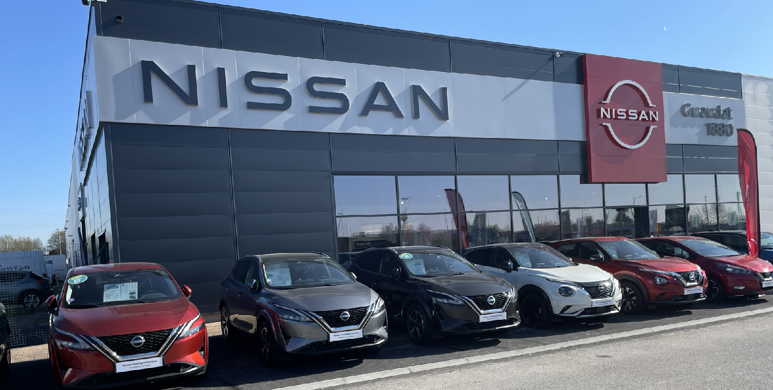 Vente et entretien voiture neuve et occasion chez NISSAN AMIENS GUEUDET 1880