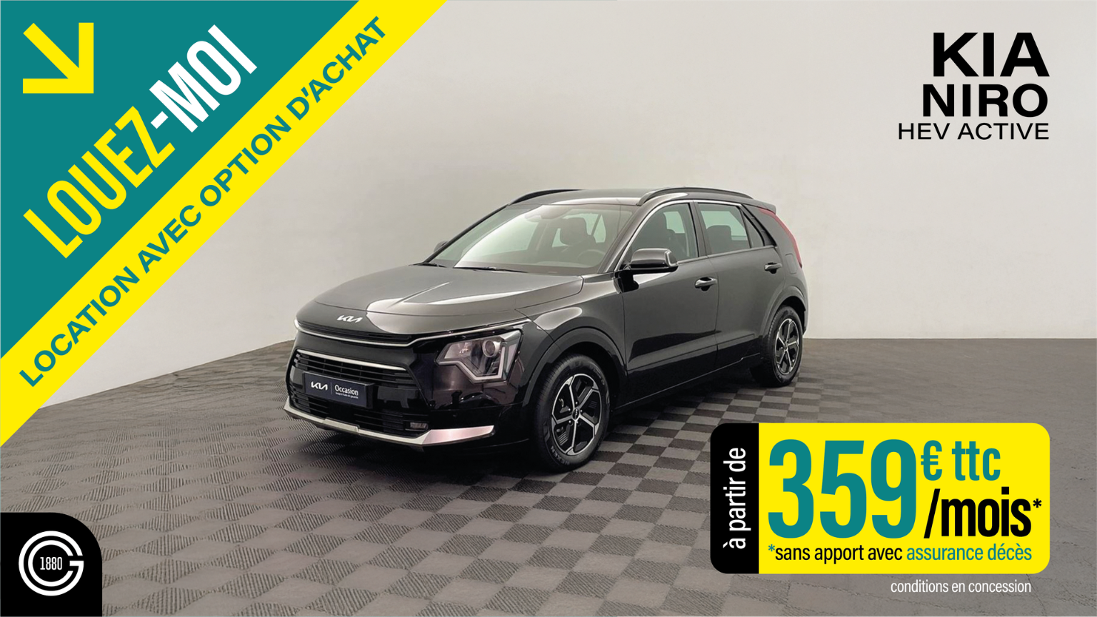Offres LOA sans apport - Spéciales Kia Gueudet 1880