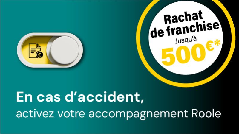 Rachat de franchise en cas d’accident responsable