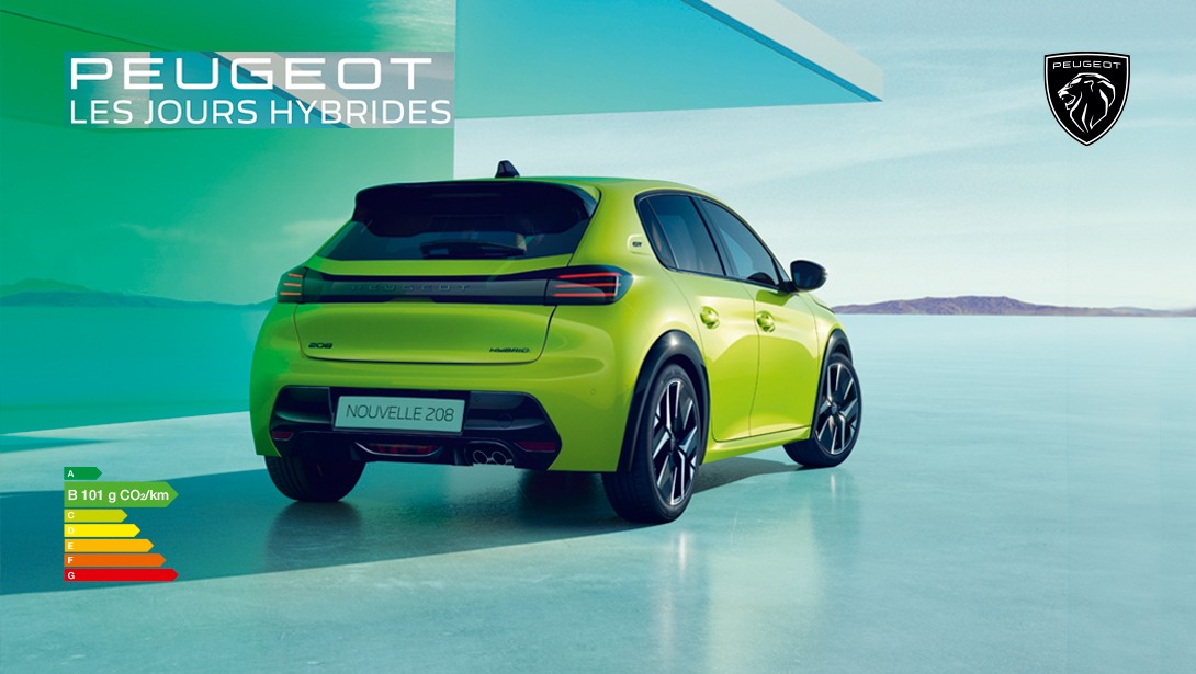 Les jours hybrides Peugeot : jusqu’à 5000 € d’avantage client (1) sur la gamme hybride